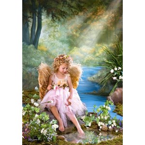 Castorland (C-150908) - Lisa Jane: "Golden Pond" - 1500 pieces puzzle