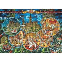 Heye (29407) - "Crime Scene" - 2000 pieces puzzle