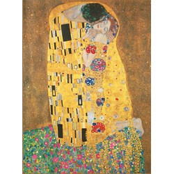 Clementoni (35060) - Gustav Klimt: "The Kiss" - 500 pieces puzzle
