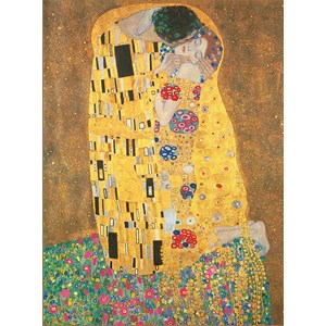 Clementoni (35060) - Gustav Klimt: "The Kiss" - 500 pieces puzzle