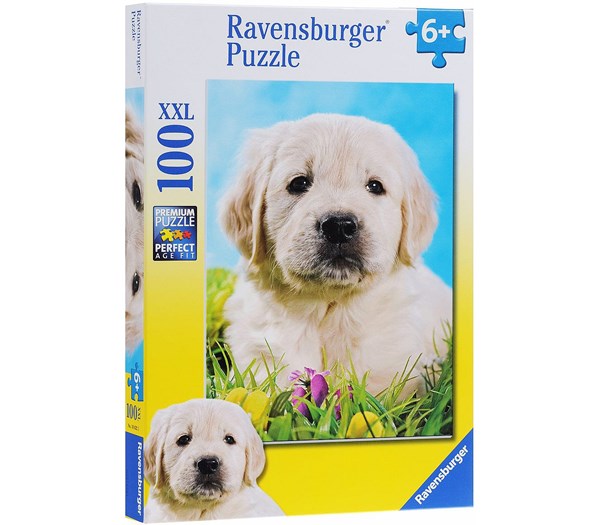 Ravensburger (10632) - "Puppy" - 100 pieces puzzle
