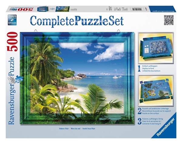 Ravensburger (14889) - "Beach" - 500 pieces puzzle