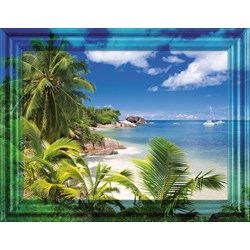 Ravensburger (14889) - "Beach" - 500 pieces puzzle
