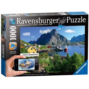 Ravensburger (19303) - "Lofoten Norway" - 1000 pieces puzzle