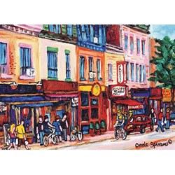 Ravensburger (19624) - Carole Spandau: "St. Laurent, Montreal" - 1000 pieces puzzle
