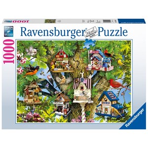 Ravensburger (19691) - Lori Schory: "Bird Village" - 1000 pieces puzzle