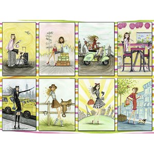 Ravensburger (13099) - "Bella Girls" - 300 pieces puzzle