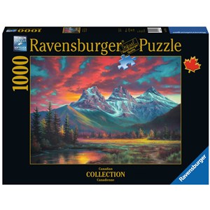 Ravensburger (19736) - "Alberta's Three Sisters" - 1000 pieces puzzle