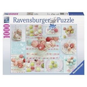 Ravensburger (19368) - "Sweet Cakepops" - 1000 pieces puzzle