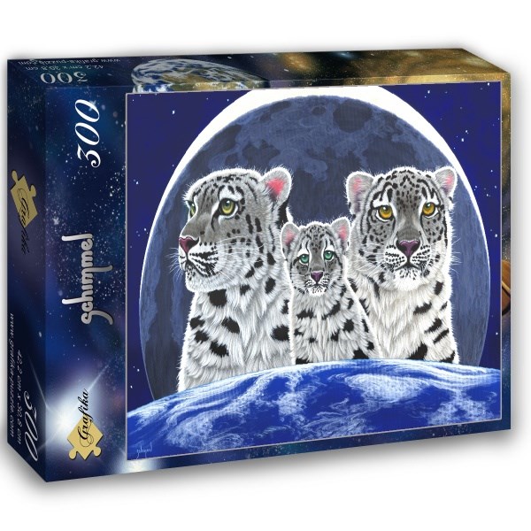 Grafika (02580) - Schim Schimmel: "Loving Family" - 300 pieces puzzle