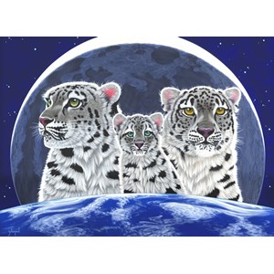 Grafika (02580) - Schim Schimmel: "Loving Family" - 300 pieces puzzle