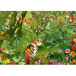Grafika (T-00547) - François Ruyer: "Jungle" - 1000 pieces puzzle