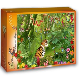 Grafika (02630) - François Ruyer: "Jungle" - 1000 pieces puzzle