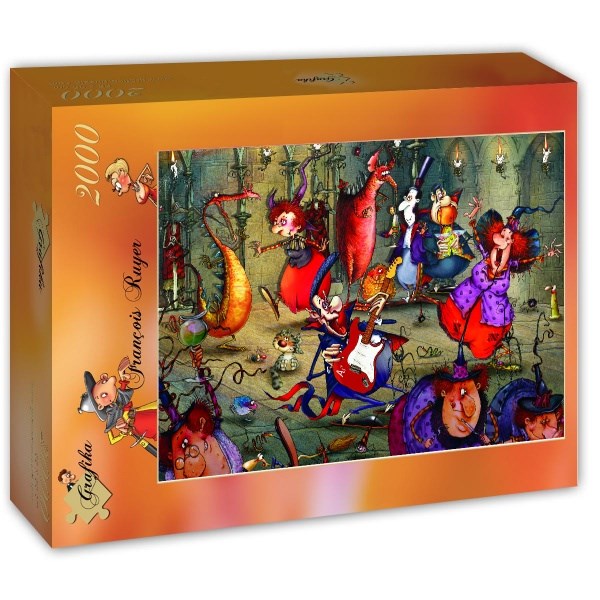 Grafika (T-00553) - François Ruyer: "The Witches Festival" - 2000 pieces puzzle