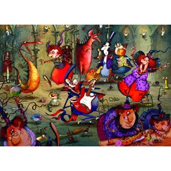 Grafika (T-00556) - François Ruyer: "The Witches Festival" - 500 pieces puzzle