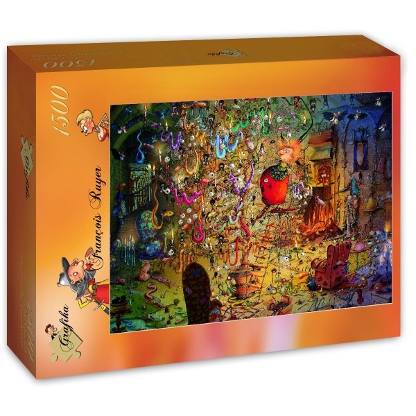 Grafika (T-00562) - François Ruyer: "Witch" - 1500 pieces puzzle