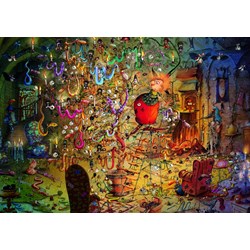 Grafika (T-00562) - François Ruyer: "Witch" - 1500 pieces puzzle