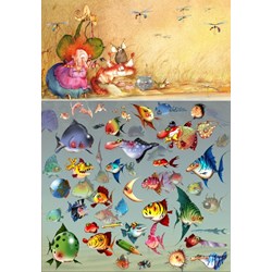 Grafika Kids (01974) - François Ruyer: "Witch" - 100 pieces puzzle