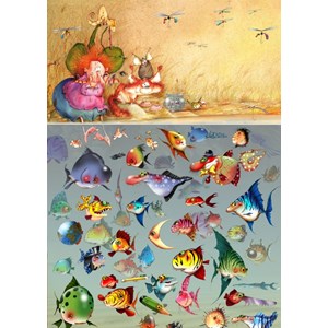 Grafika (T-00568) - François Ruyer: "Witch" - 500 pieces puzzle