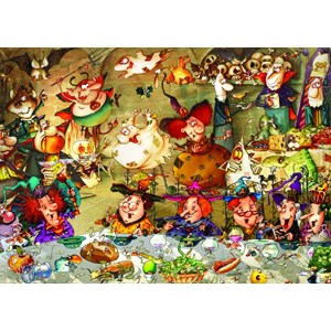 Grafika (T-00576) - François Ruyer: "Witches" - 500 pieces puzzle