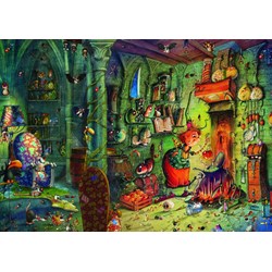 Grafika (T-00581) - François Ruyer: "In the kitchen!" - 2000 pieces puzzle