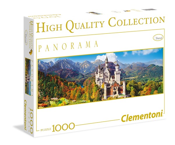 Clementoni (39283) - "Neuschwanstein" - 1000 pieces puzzle