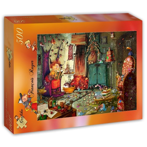 Grafika (T-00588) - François Ruyer: "Reading" - 500 pieces puzzle
