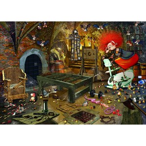 Grafika (T-00593) - François Ruyer: "Sports Hall" - 2000 pieces puzzle