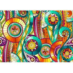 Grafika (T-00610) - "Abstract art" - 2000 pieces puzzle