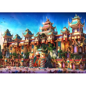 Grafika (T-00675) - "Fairyland China" - 1000 pieces puzzle