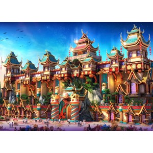Grafika (T-00676) - "Fairyland China" - 500 pieces puzzle