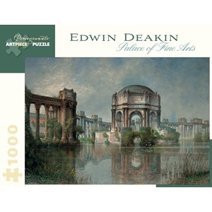 Pomegranate (AA900) - Edwin Deakin: "Palace of Fine Arts and the Lagoon" - 1000 pieces puzzle