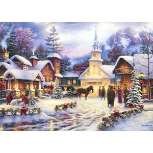 Grafika (T-00692) - Chuck Pinson: "Faith Runs Deep" - 500 pieces puzzle