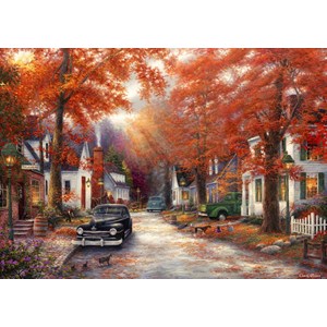 Grafika (T-00698) - Chuck Pinson: "A Moment on Memory Lane" - 2000 pieces puzzle