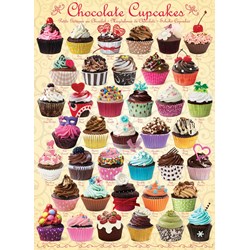 Eurographics (6000-0587) - "Chocolate Cupcakes" - 1000 pieces puzzle