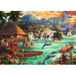 Grafika (T-00710) - Chuck Pinson: "Island Life" - 2000 pieces puzzle