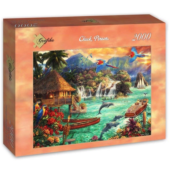 Grafika (T-00710) - Chuck Pinson: "Island Life" - 2000 pieces puzzle
