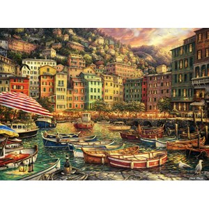 Grafika (02708) - "Vibrance of Italy" - 300 pieces puzzle