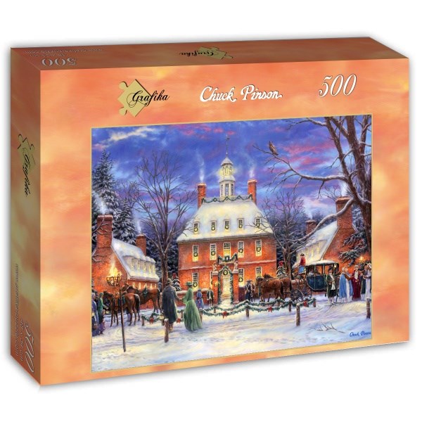 Grafika (T-00732) - Chuck Pinson: "The Govenor's Party" - 500 pieces puzzle