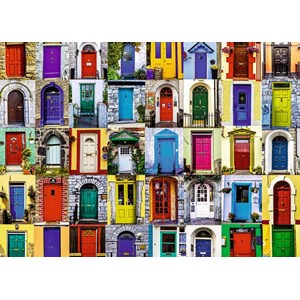 Ravensburger (19524) - "Doors of the World" - 1000 pieces puzzle