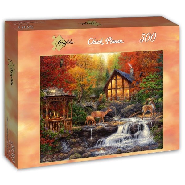 Grafika (T-00737) - Chuck Pinson: "The Colors of Life" - 500 pieces puzzle
