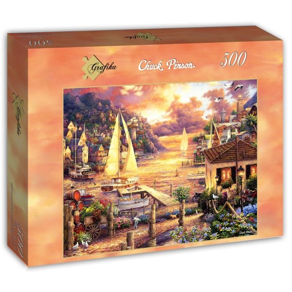Grafika (T-00753) - Chuck Pinson: "Catching Dreams" - 500 pieces puzzle