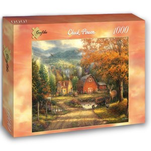 Grafika (02732) - Chuck Pinson: "Country Roads Take Me Home" - 1000 pieces puzzle