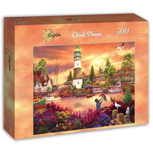 Grafika (T-00758) - Chuck Pinson: "Love Lifted Me" - 500 pieces puzzle