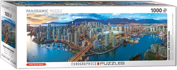 Eurographics (6010-0740) - "Vancouver British Columbia" - 1000 pieces puzzle