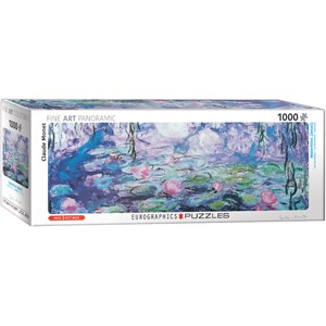 Eurographics (6010-4366) - Claude Monet: "Waterlillies" - 1000 pieces puzzle