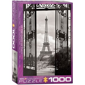 Eurographics (6000-0175) - "At the Gates of Paris" - 1000 pieces puzzle