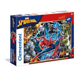 Clementoni (23716) - "Spider-Man" - 104 pieces puzzle