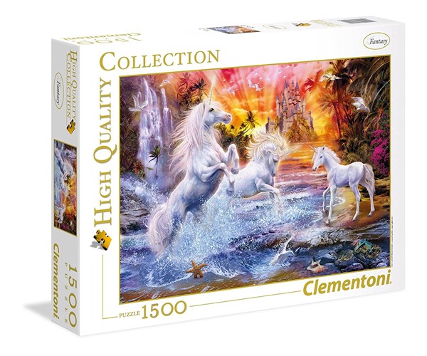 Clementoni (31805) - "Unicorns" - 1500 pieces puzzle