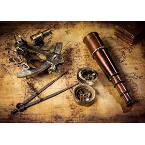 Clementoni (31808) - "Course on the Treasure" - 1500 pieces puzzle